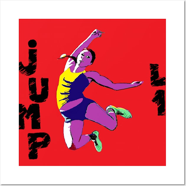 JUMP1 Wall Art by LITTLE EYES DESIGNS